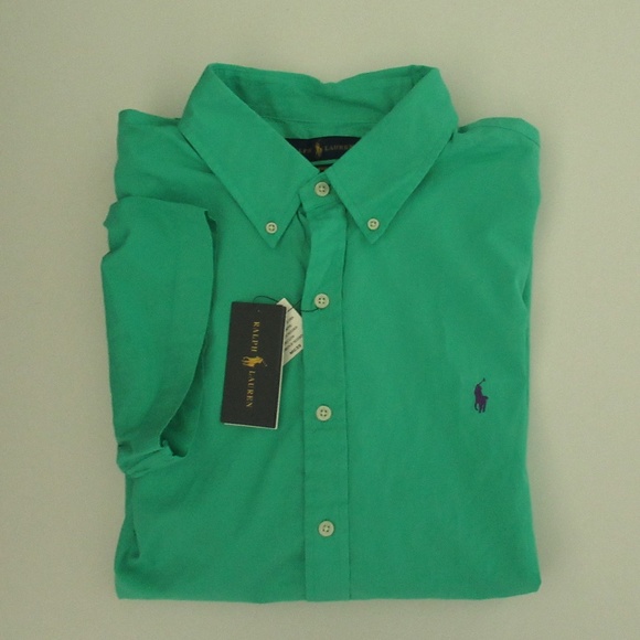 Polo by Ralph Lauren Other - Ralph Lauren SS Green Featherweight Twill Shirt Polo by Ralph Lauren Other - Ralph Lauren SS Green Featherweight Twill Shirt